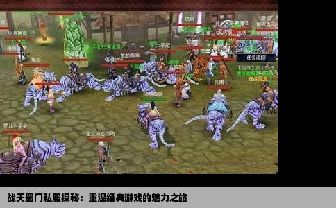 战天蜀门私服探秘：重温经典游戏的魅力之旅